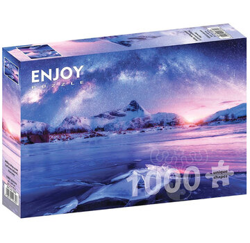 ENJOY Puzzle Enjoy Milky Way over Lofoten Island, Norway Puzzle 1000pcs