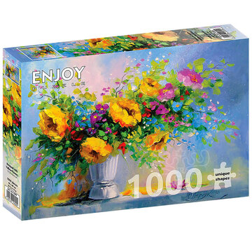 ENJOY Puzzle Enjoy Bouquet with Yellow Flowers Puzzle 1000pcs