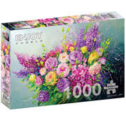 ENJOY Puzzle Enjoy A Bouquet of Roses for Her Puzzle 1000pcs