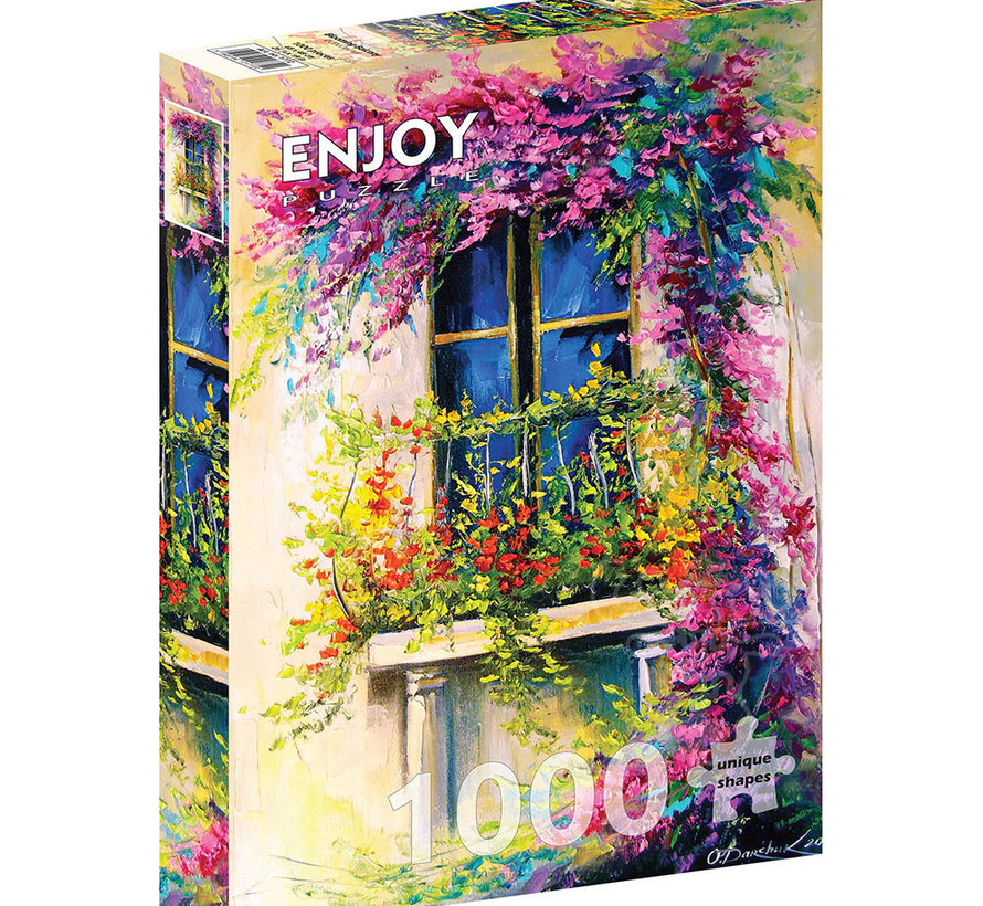 Enjoy Blooming Balcony Puzzle 1000pcs