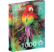 ENJOY Puzzle Enjoy Colorful Parrot Puzzle 1000pcs
