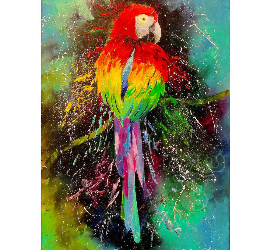 Enjoy Colorful Parrot Puzzle 1000pcs