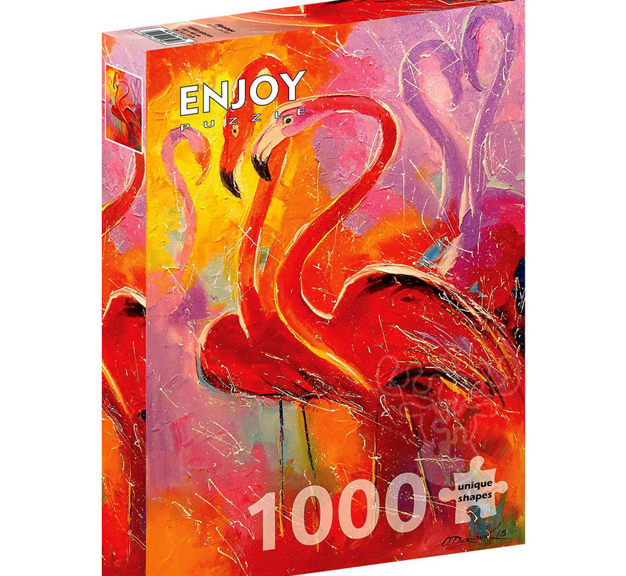 Enjoy Flamingo Puzzle 1000pcs