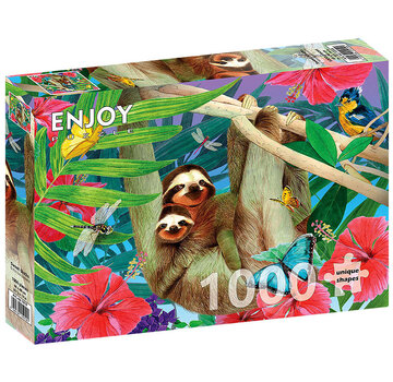 ENJOY Puzzle Enjoy Sweet Sloths Puzzle 1000pcs