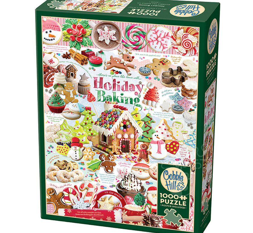 Cobble Hill Holiday Baking Puzzle 1000pcs