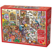 Cobble Hill Puzzles Cobble Hill DoodleTown: Thanksgiving Togetherness Puzzle 1000pcs