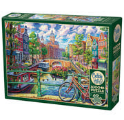 Cobble Hill Puzzles Cobble Hill Amsterdam Canal Puzzle 1000pcs