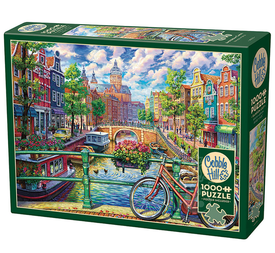 Cobble Hill Amsterdam Canal Puzzle 1000pcs