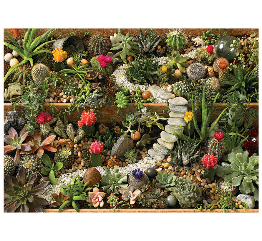 Cobble Hill Succulent Garden Puzzle 1000pcs