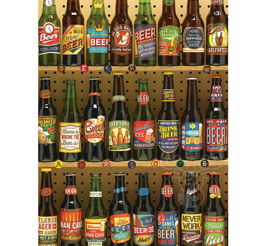 Cobble Hill Beer Collection Puzzle 1000pcs