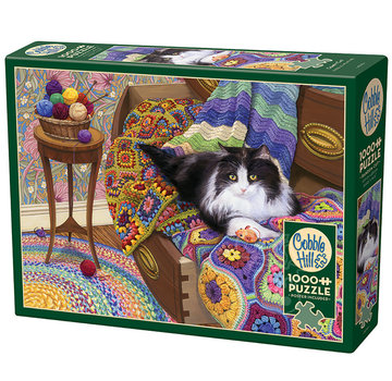 Cobble Hill Puzzles Cobble Hill Comfy Cat Puzzle 1000pcs