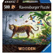 Ravensburger Ravensburger Jungle Tiger Wooden Puzzle 500pc
