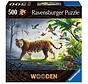 Ravensburger Tiger Wooden Puzzle 500pc