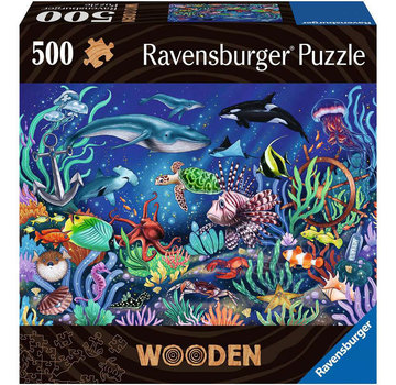 Ravensburger Ravensburger Under the Sea Wooden Puzzle 500pc