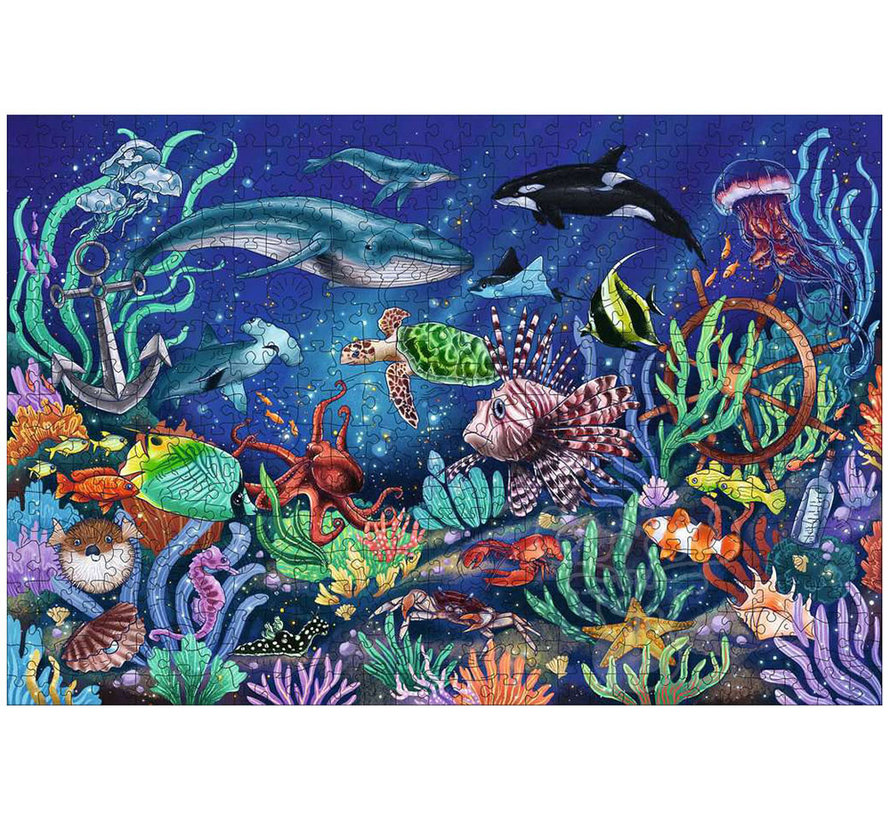 Ravensburger Under the Sea Wooden Puzzle 500pc
