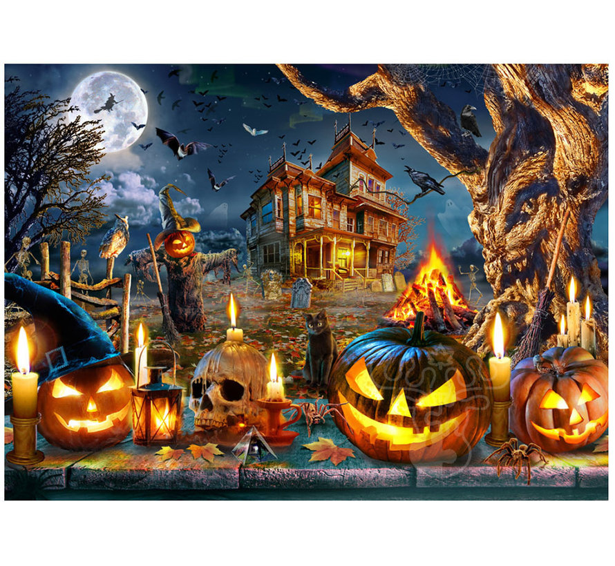 Vermont Christmas Co. Halloween Nightmare Puzzle 1000pcs