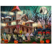 Vermont Christmas Company Vermont Christmas Co. Haunted Mansion Puzzle 550pcs