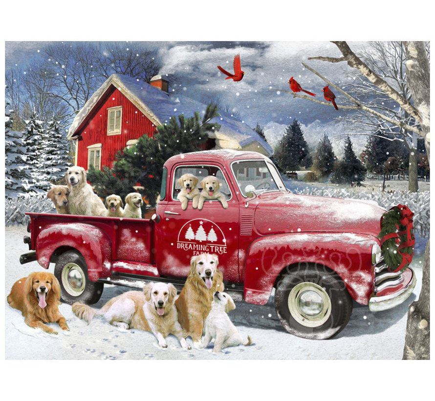Vermont Christmas Co. Holiday Helpers Puzzle 550pcs