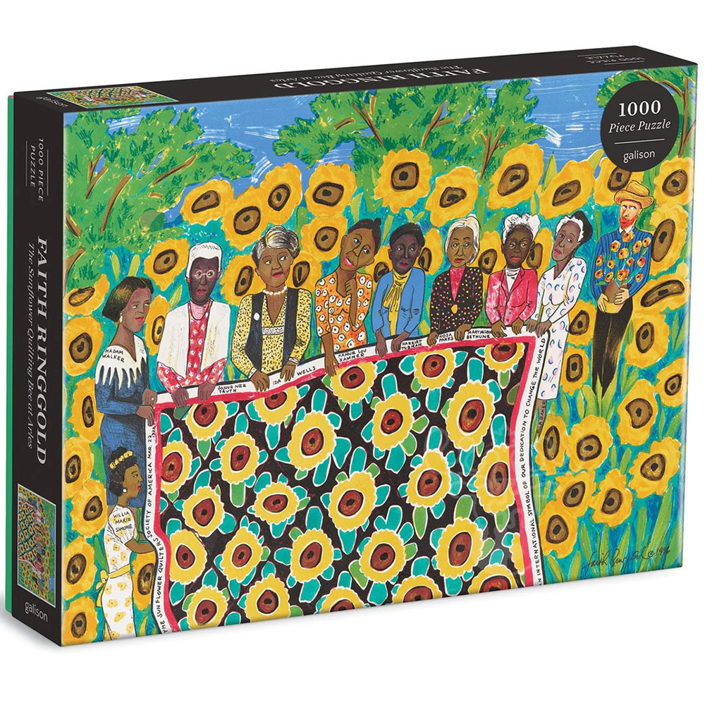 Galison Faith Ringgold The Sunflower Quilting Bee at Arles Puzzle