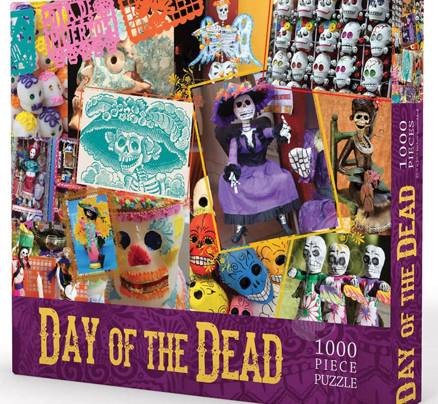 FINAL SALE Gibbs Smith Day Of The Dead Puzzle 1000pcs