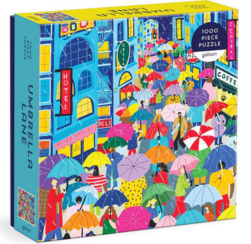 Galison Galison Umbrella Lane Puzzle 1000pcs