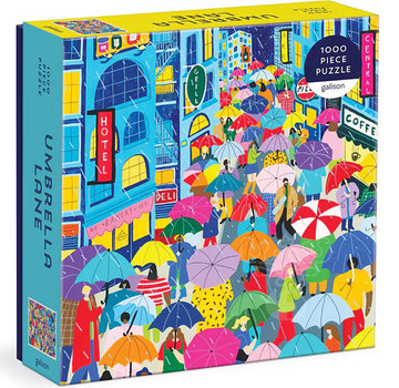 Galison Galison Umbrella Lane Puzzle 1000pcs