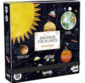 Londji Londji Discover the Planets Pocket Puzzle 100pcs