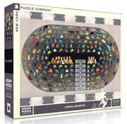 New York Puzzle Company FINAL SALE New York Puzzle Co. Neil Packer: Animal Kingdom Puzzle 1000pcs