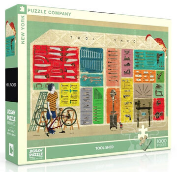 New York Puzzle Company New York Puzzle Co. Neil Packer: Tool Shed Puzzle 1000pcs