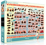 New York Puzzle Company FINAL SALE New York Puzzle Co. Neil Packer: Vehicles Puzzle 1000pcs