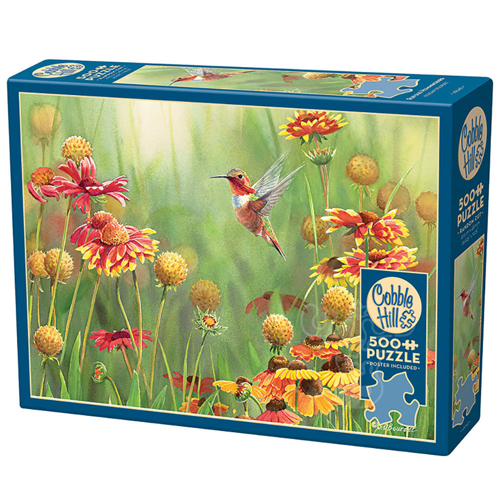 Cobble Hill Rufous Hummingbird Puzzle 500pcs Puzzles Canada