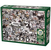 Cobble Hill Puzzles Cobble Hill Black and White Animals Puzzle 1000pcs