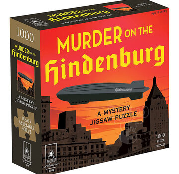 University Games BePuzzled Classics Murder on the Hindenburg Mystery Puzzle 1000pcs
