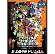 Global Games FINAL SALE Global Games Tokyo Sidekick Shaped Puzzle 1000pcs