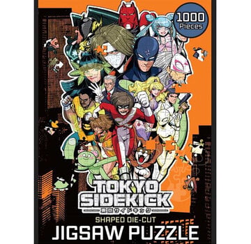 Global Games FINAL SALE Global Games Tokyo Sidekick Shaped Puzzle 1000pcs