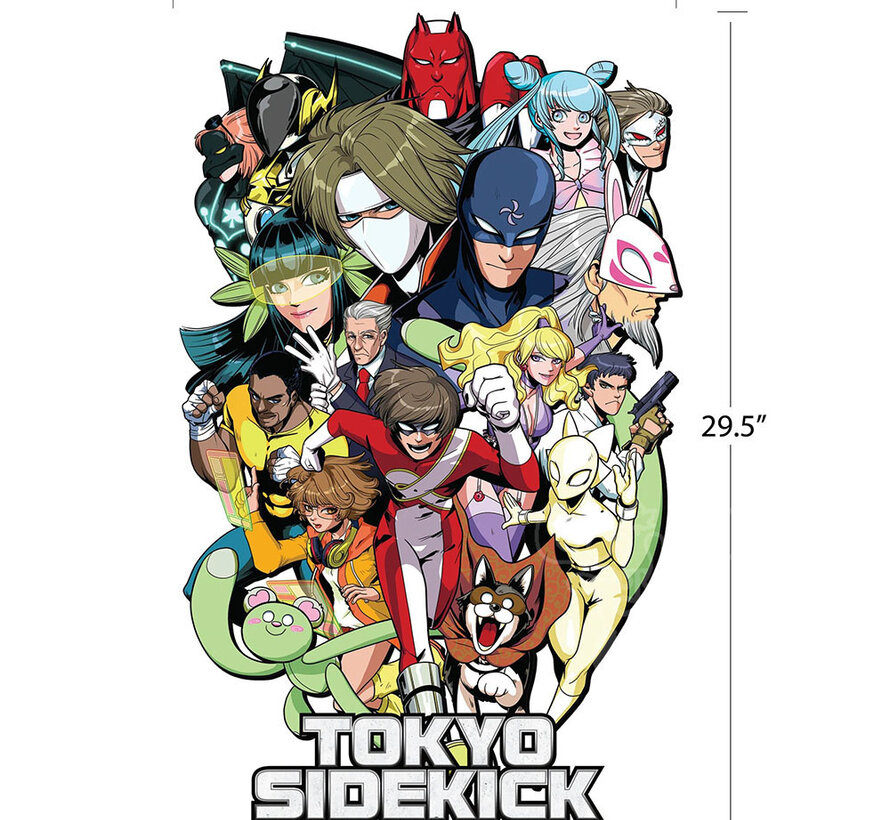 FINAL SALE Global Games Tokyo Sidekick Shaped Puzzle 1000pcs