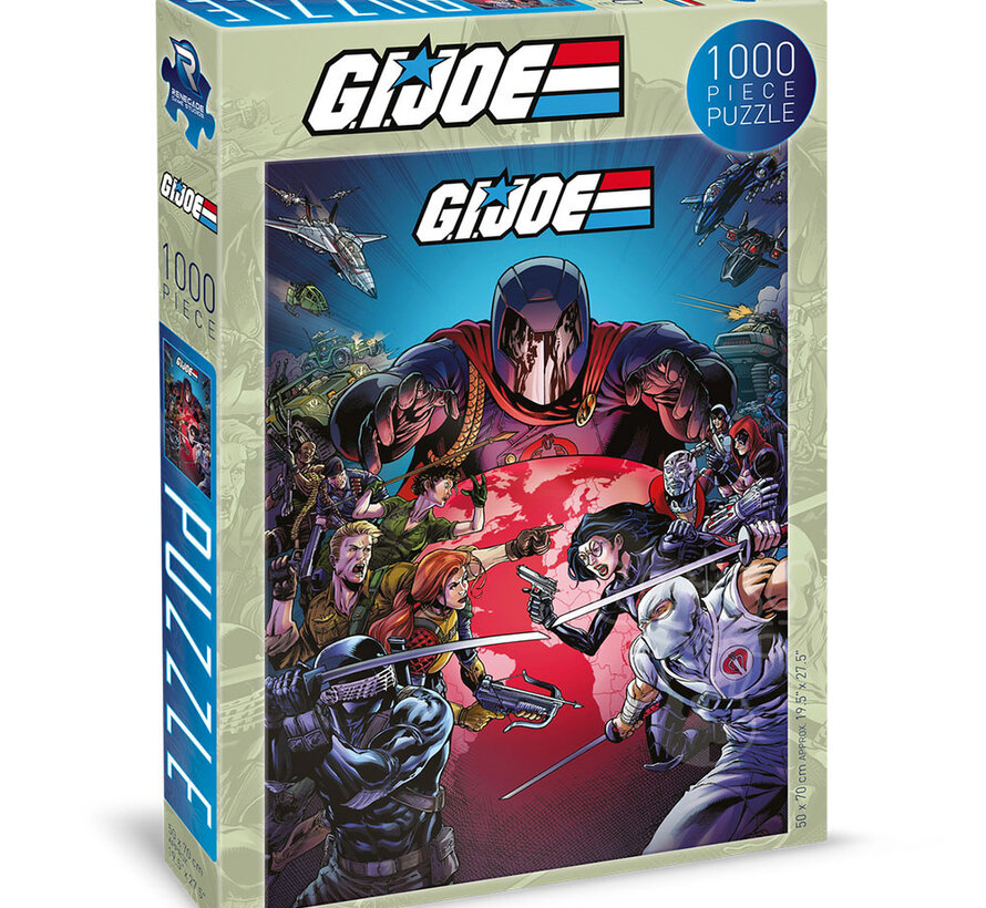 FINAL SALE Renegade G.I. JOE Puzzle #1 1000pcs