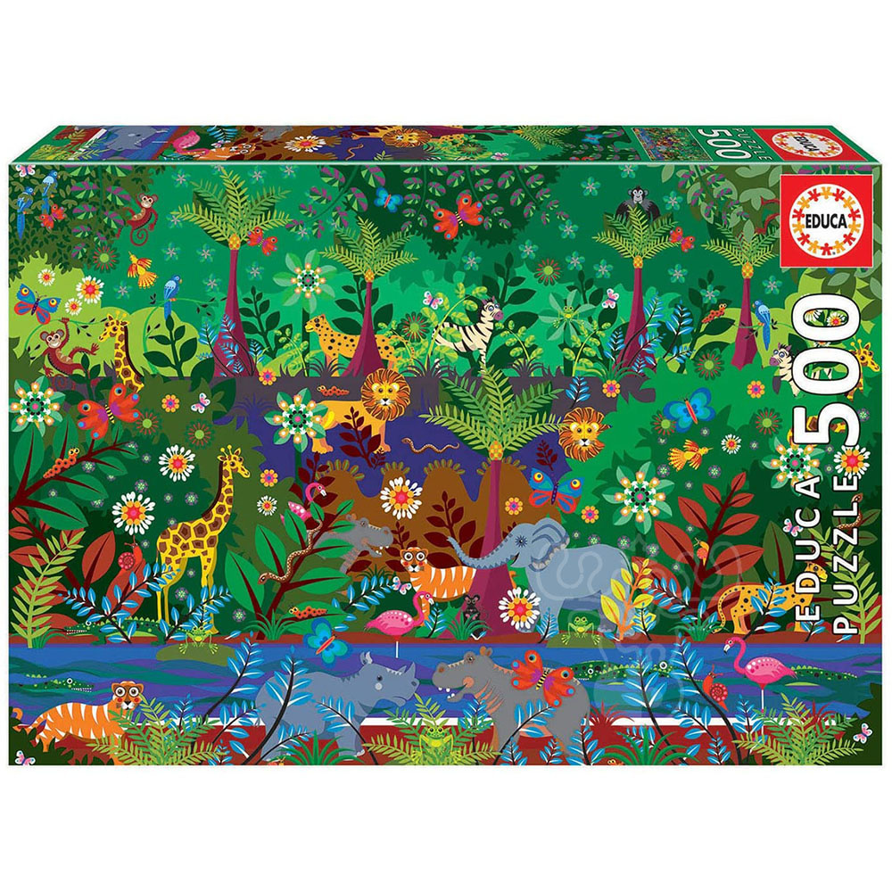 Educa Jungle Jigsaw Puzzle 500pcs Puzzles Canada
