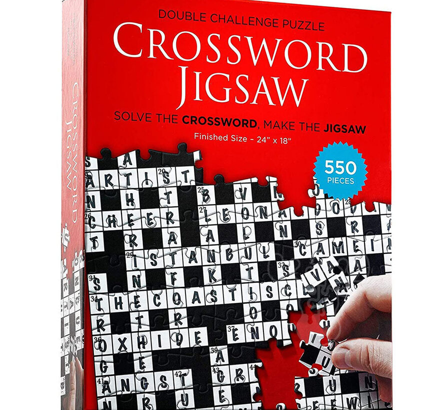 Babalu Crossword Jigsaw 1st Edition Puzzle 550pcs