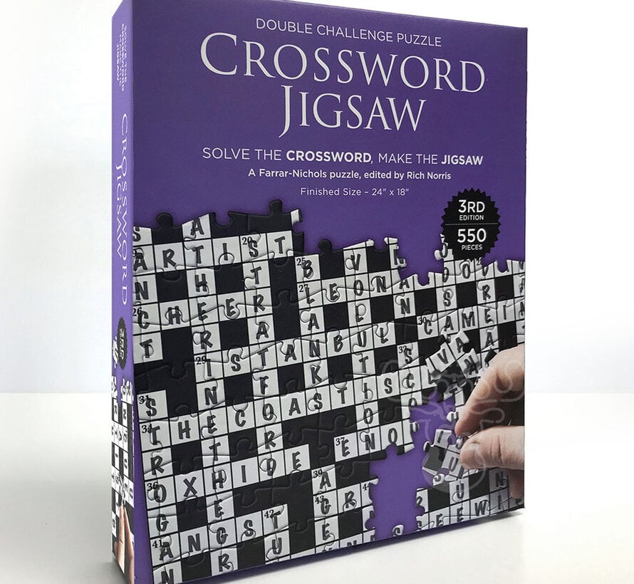 Babalu Crossword Jigsaw 3rd Edition Puzzle 550pcs