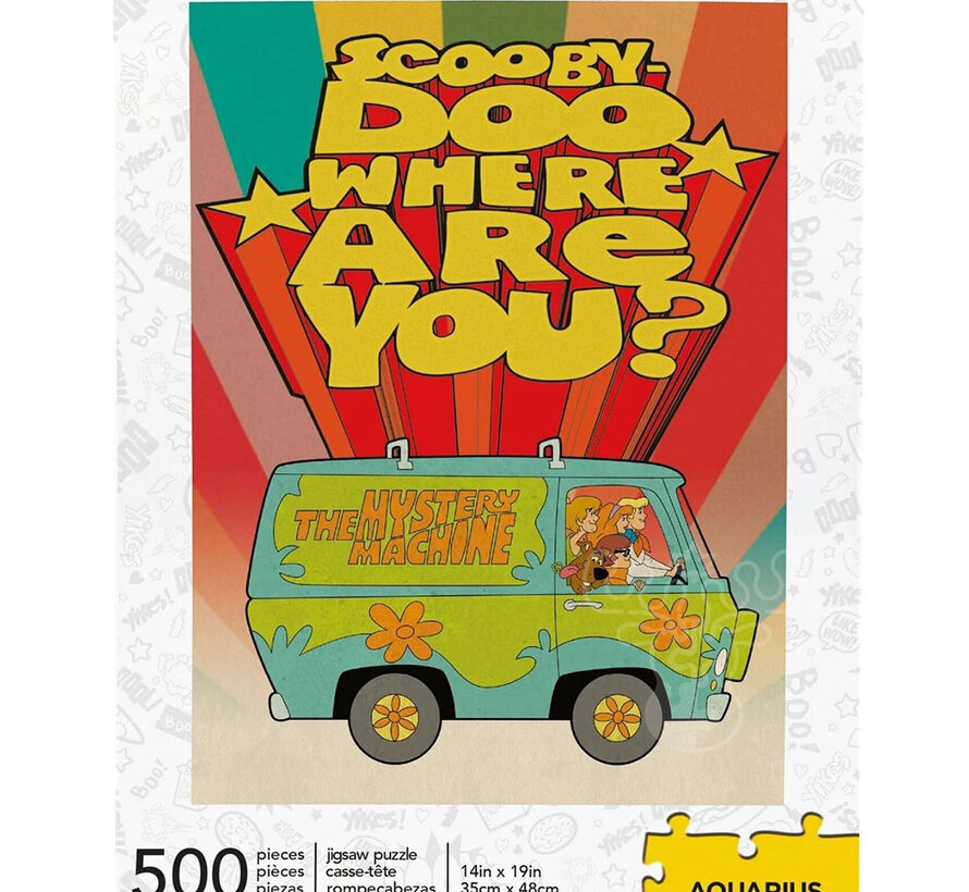 Aquarius Scooby Doo Where Are You? Puzzle 500pcs