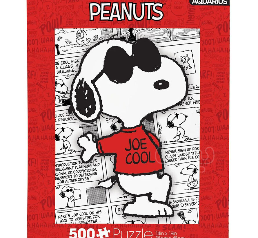 Aquarius Peanuts Joe Cool Puzzle 500pcs