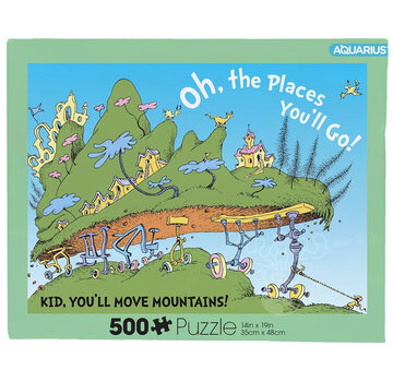 Aquarius Aquarius Dr. Seuss -Oh, The Places You'll Go! Puzzle 500pcs