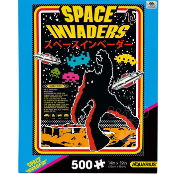 Aquarius Aquarius Space Invaders Puzzle 500pcs