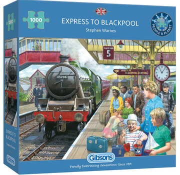 Gibsons Gibsons Express to Blackpool Puzzle 1000pcs