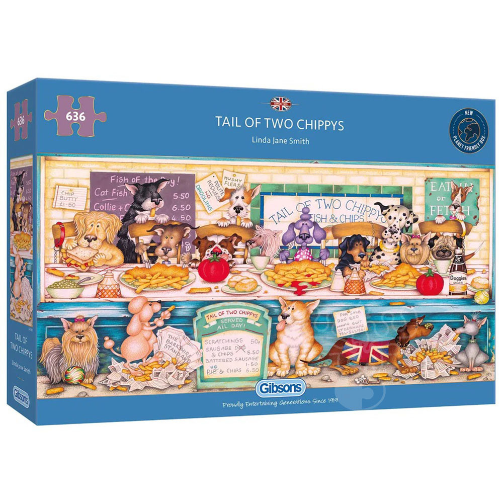 Gibsons Tail of Two Chippys Puzzle 636pcs Puzzles Canada