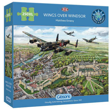 Gibsons Gibsons Wings Over Windsor Puzzle 250pcs XL