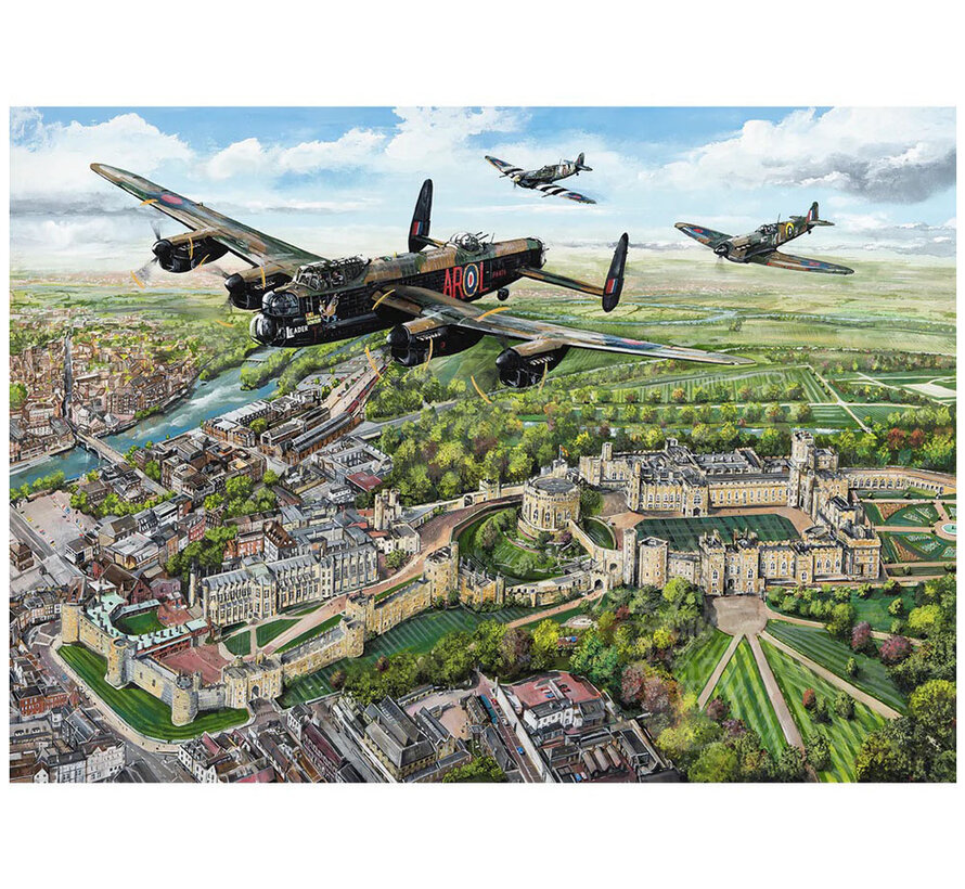 Gibsons Wings Over Windsor Puzzle 250pcs XL