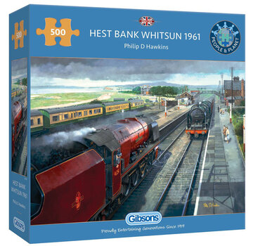 Gibsons Gibsons Hest Bank Whitsun 1961 Puzzle 500pcs