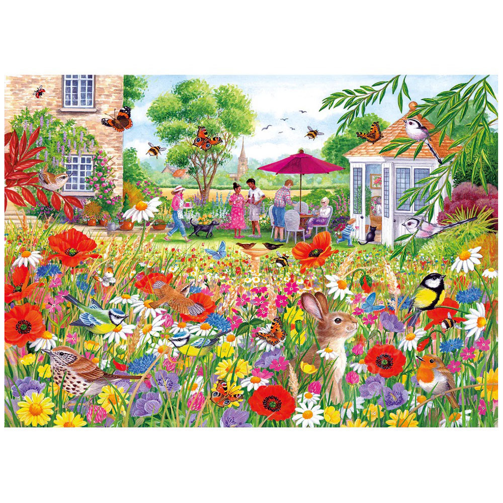 Gibsons Wildflower Garden Puzzle 250pcs XL Puzzles Canada